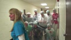 pie in the face at paxon pi day